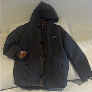 Patagonia Black Puffer Jacket with Hood